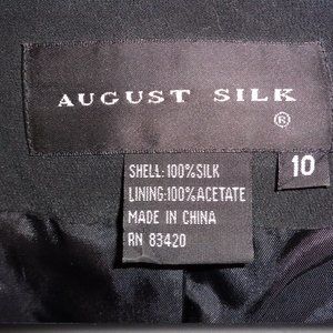 Black Jacket - August Silk (100% silk)